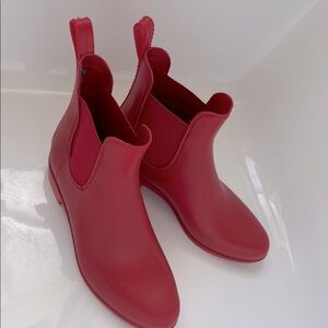 Women's Red Ankle Boots Sam Edelman beauties